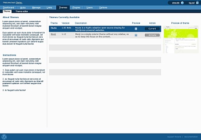 Shuttle Theme Page