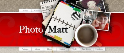 Matt Mullenweg's New Design