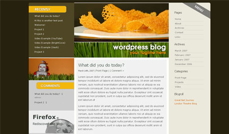 WordPress Theme: Digital Pop
