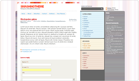 Smashing Theme
