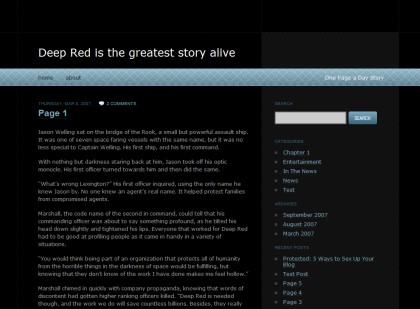 WordPress Theme: Crystal