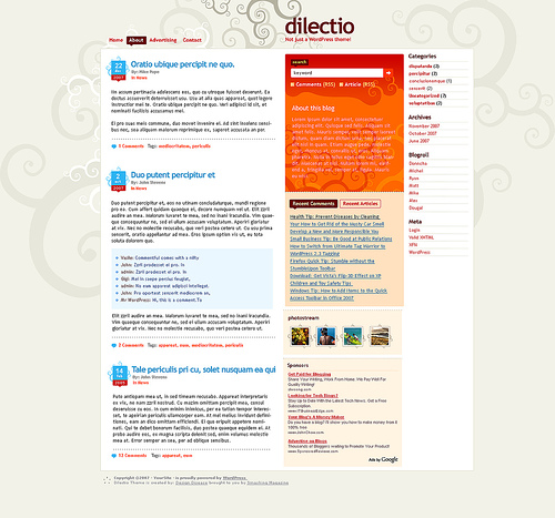 Dilectio WordPress Theme