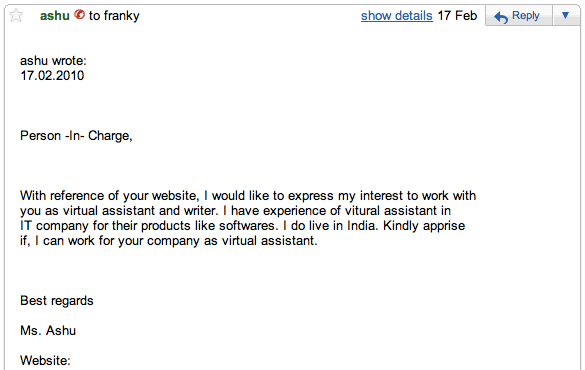 thank you letter after not getting the job