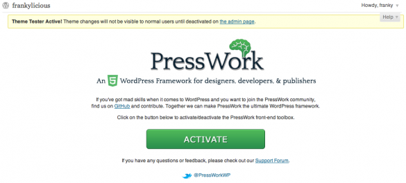 PressWork Double Activition Procedure PressWork Double Activition Procedure