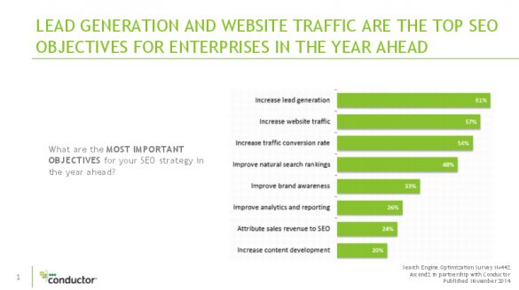 Inside Enterprise SEO: SEO Survey Benchmarks for Large Companies