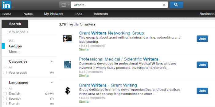 linkedin groups traffic