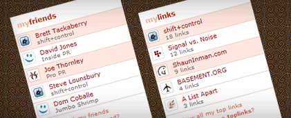 TopLinks and FriendsRoll WordPress Plugins