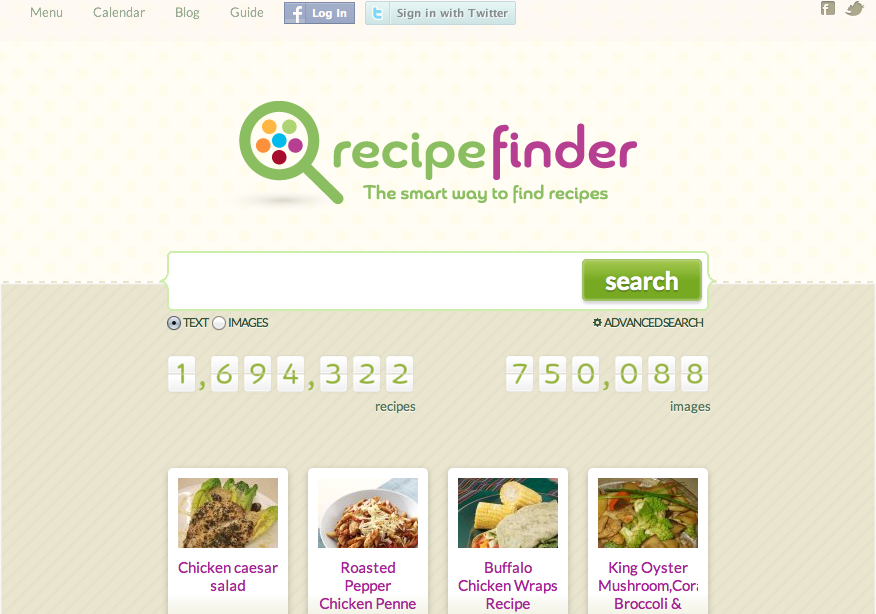 Recipe Finder: A New Recipe Search Engine to Look Out For | BloggingPro