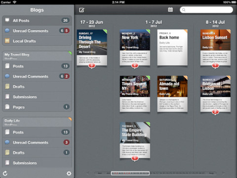 Posts app