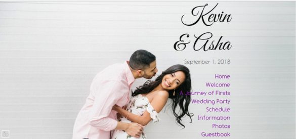 10 Wedding Website Examples